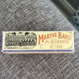 Marine Band Harmonica by M. Hohner